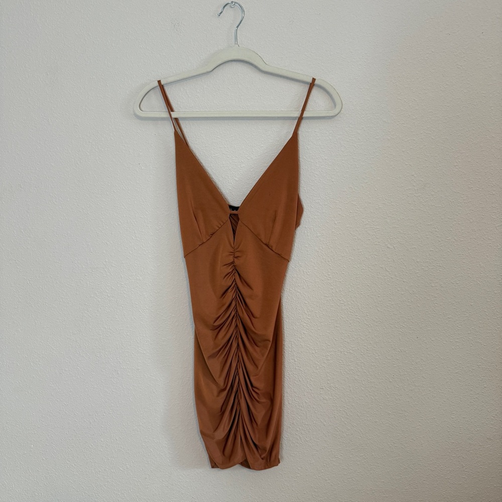 Sabora Golden Raunch Bodycon dress